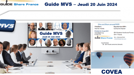 Réunion Guide MVS - 20/06/2024 - Organisée par COVEA - Levallois-Perret 